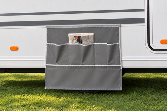 Wielflap met opbergzakken